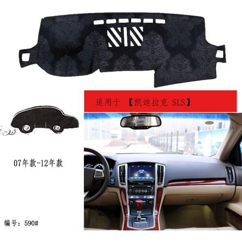 TOMMIA For Cadillac SLS 07-12 Dashboard Pad Cover Dash Mat Anti-Sun Velvet Instrument