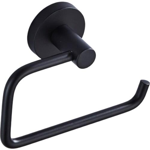 Kitchen Paper Roll Holder Wall Mounted Tissue Toilet Paper Towel Holder Rack