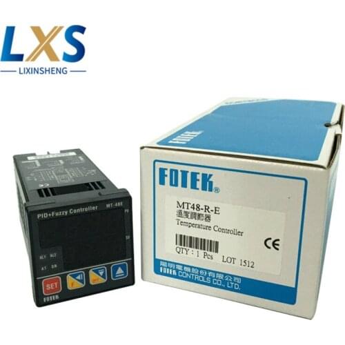 MT48-R-E Fotek Microcomputer Temperature Controller 90-265VAC Relay Output Intelligent Pid Temperature Controller