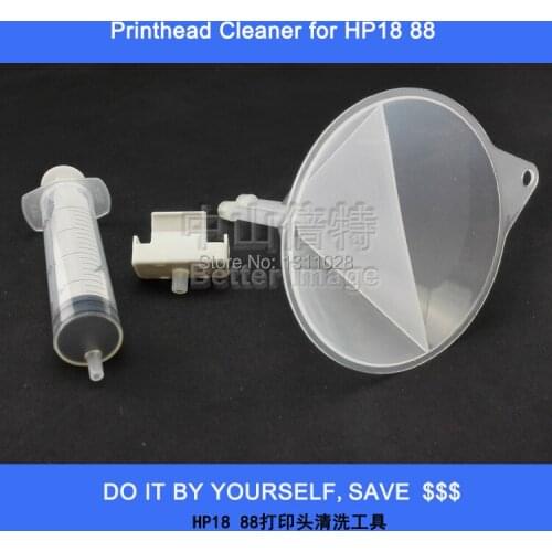 INK WAY INKWAY 1 Set Printer head cleaning kit, smart clean kit & refill tool for HP 18 88