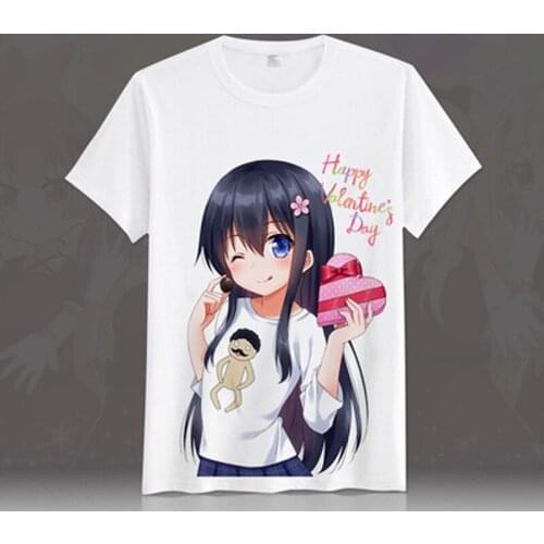 New WATATEN!: an Angel Flew Down to Me Hoshino Hinata cosplay T-shirt Anime t shirt men casual tshirt tee