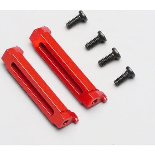 Orlando Hunter Model 1:32 metal front and rear beam climbing car accessories for Pajero A02