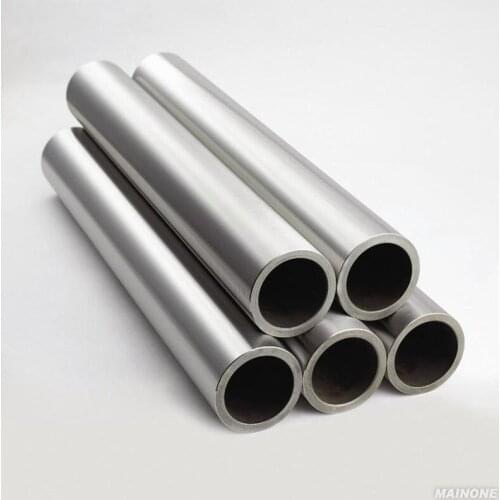 100/200/300mm long 40mm Outer diameter pure Titanium alloy tube hollow tubes Ti straight TA2 5mm Wall thickness