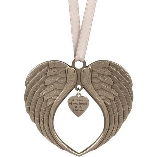 Christmas Angel Wing Ornament Stylish Hanging Pendant Christmas Decorations For Home Door Decor