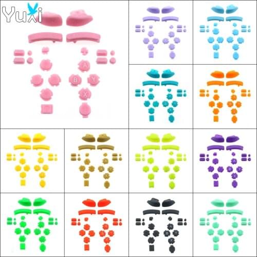 YuXi For NS Joy-Con SL SR L R ZL ZR Trigger Full Set Buttons ABXY Direction Keys Button Replacement For Nintend Switch Joycon