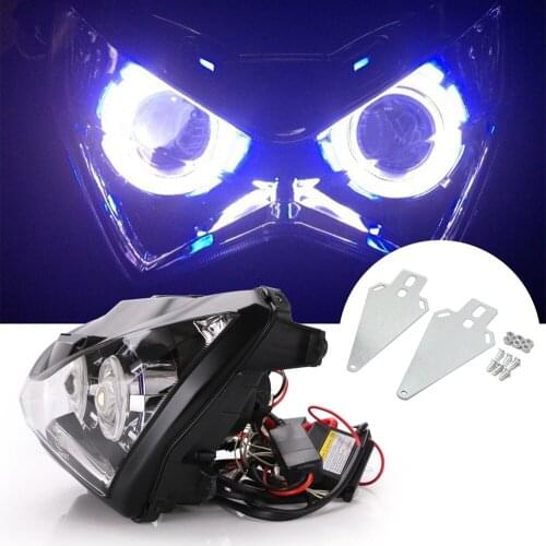 Motorcycle accessories refitted headlamp assembly is applicable to Kawasaki Z800 2013-2016 / Z250 2013 2014 2015 2016