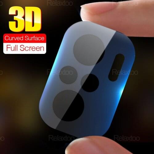 1-3pcs 3D Curved Camera Tempered Glass For Xiaomi Poco poko pocophone F3 full cover screen protector for redmi k40 pro lens glas