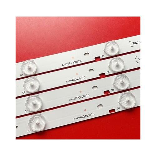 1SET=PCS 740MM LED Backlight Strip for LC-40LE265M led bar RUNTKB437WJZZ A-HWCQ40D675 M6A010311034