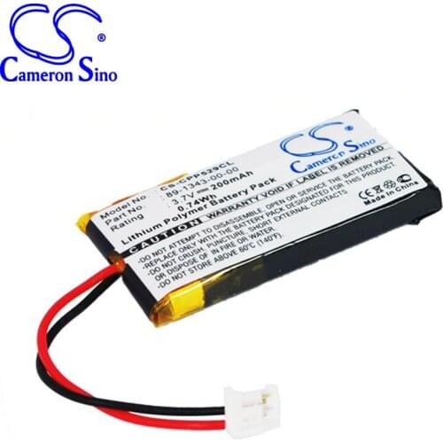 Cameron Sino 200mah battery for AT&T TL7600 TL7601 BLUEPARROTT B250-XT V100 VXI BLUEPARROT V100 Wireless 89-1343-00-00 BT190545