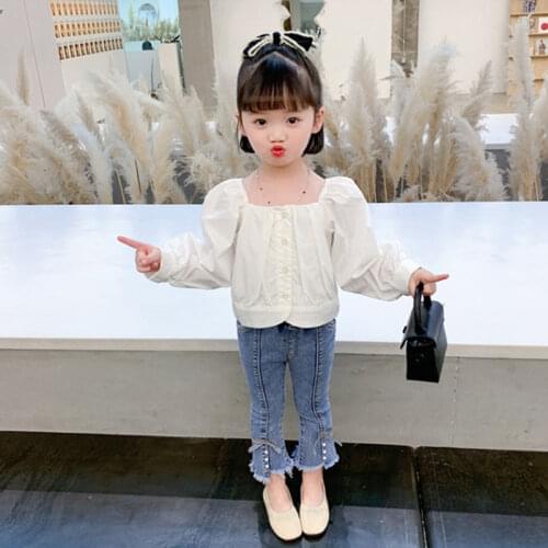 Джинсы для девочек AYNIGIELL China At AliExpress