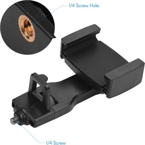 Phone Holder Smartphone Gimbal Stabilizer Clip Clamp Bracket Compatible with for hohem iSteady Pro/Pro 2/Mobile+ Stabilizers