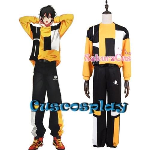 DRB Division Rap Battle Cosplay SABURO YAMADA Costume Uniform Buster Bros!!! Suit Outfit Women Men Halloween Carnival Costumes
