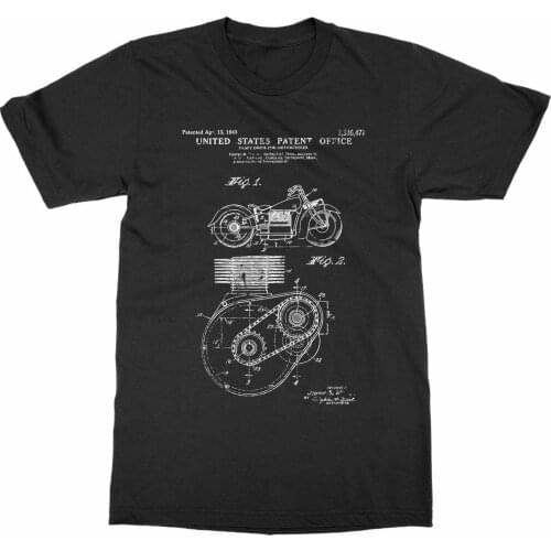 Summer Cotton Short Sleeve O-Neck Mens T Shirt "Ride or Die" Vintage Gear RaceBike Shop Motorcycle T-Shirt New S-3XL