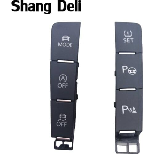 Car ESP Button Start Stop OPS Parking Assist Driving Pattern Model Switch For Golf 7 MK7 VII 5GG 927 238 E 5GG 927 137 E