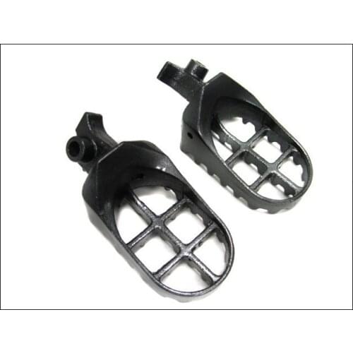 FOOT PEGS for 2000-2005 Honda XR50 XR70 XR80 XR100 / 1987-2005 Kawasaki KLR650