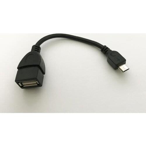 Fee ship 800p/lot USB Female to Micro USB 5 Pin Male Adapter Host Cable OTG For Camera for Mobile Cell Phone for Mp3 Tablet PC