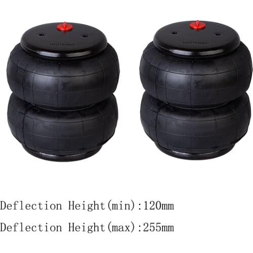 2pcs 2600Ib Air Bags Single Port 1/2"npt Air ride Springs suspension for Ford F150/F250, for GMC Sierra, for Chevrolet Silverado