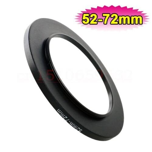 10pcs 52mm-72mm 52-72mm 52 to 72 Step Up Filter Ring Stepping Adapter For filter or adapter or lens