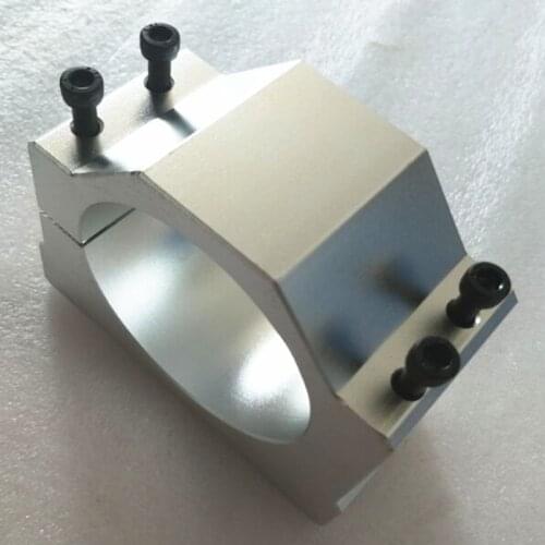 Spindle motor bracket seat inner diameter 80mm/65mm/100mm/52mm & screw cnc carving machine clamp motor holder aluminum3D printer