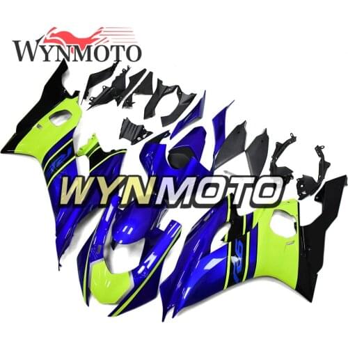 Blue Green Complete Fairings Kit For Yamaha R6 2017 2018 Year Injection ABS Plastics Frames Full Panels Fairings Motorbike
