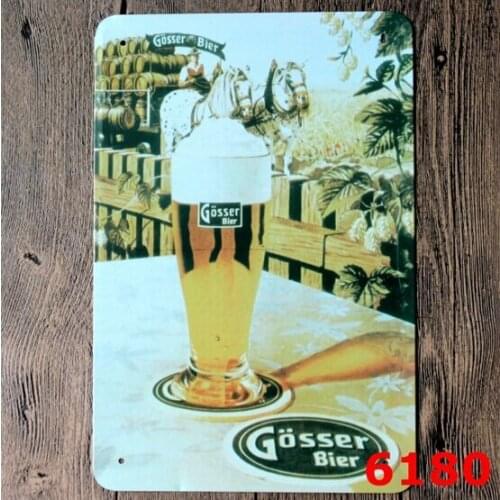 Vintage Metal Signs Tin Plaque Home Bar Pub Coffee Shop Wall Tavern Shabby Decor 20x30CM