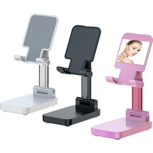 Retractable Tablet Charging Power Bank Cell Phone Holder Stand Desktop Bracket For Samsung Huawei Tablets Laptop Cooling Pad