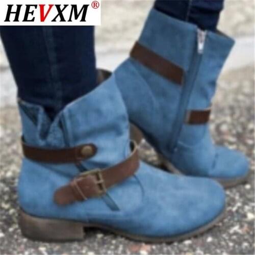 2020 Platform Boots Women Winter Warm Snow Boots Suede Leather Ankle Botas Ladies Wedges Shoes Fashion Non-slip Botines Mujer