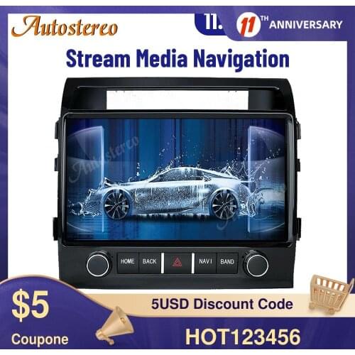 11.8" MAX PAD Android 9 For TOYOTA LAND CRUISER LC200 2008+ Car Multimedia Player Car GPS Navigation Head Unit Auto Radio Stereo