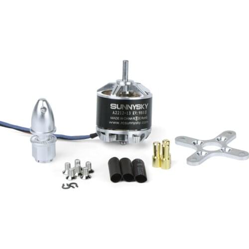SUNNYSKY A2212 2212 KV980 KV1400 KV2450 II Brushless Motor for RC Model Airplane Fixed-Wing Drones