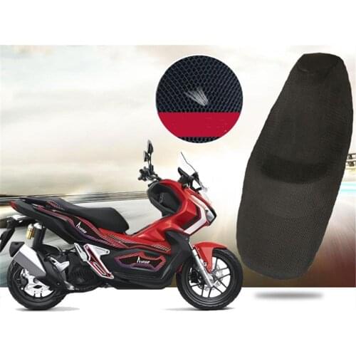 For Honda ADV150 ADV 150 Motorcycle Seat Cushion Cover Net 3D Mesh Protector Insulation Cushion Cover