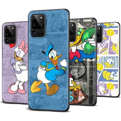 Duck Donald Cartoon For Samsung Galaxy A91 A81 A72 A71 A52 A51 A42 A41 A32 A31 A22 A21 A12 A11 A3 A02 A01 Phone Case