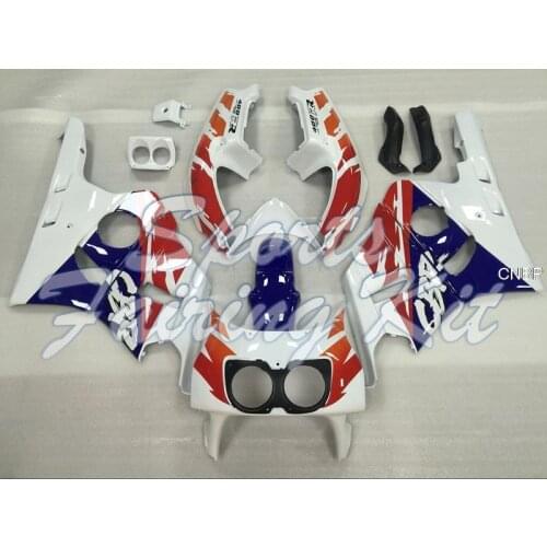 Fairing Kit for Honda CBR400RR 1990 - 1999 MC29 White Red Blue Fairing for Honda CBR400RR 98 99 Fairing for Honda CBR400RR 94 95
