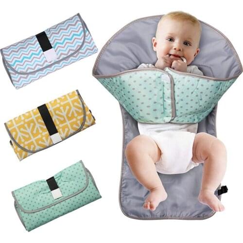 Baby Diaper Changing Mat Infants Portable Foldable Washable Waterproof Mattress Travel Pad Mats Cushion Reusable Baby Pad Covers