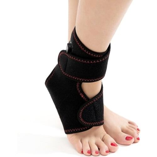 Medical Health Care Moxibustion Heated Ankle Brace Ankle Heating Pad Heat Wrap Pain Relief Comfortable Limited To 5V/2A Power