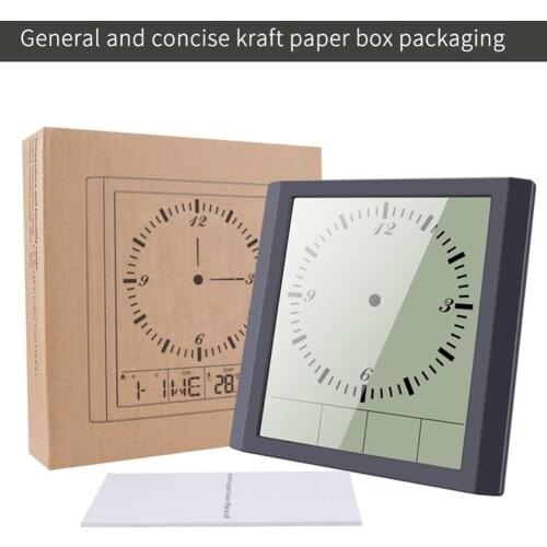 Multifunctional Electronic Digital Wall Clock Smart Display Clock Big Screen Thermometer Hygrometer Alarm Clock