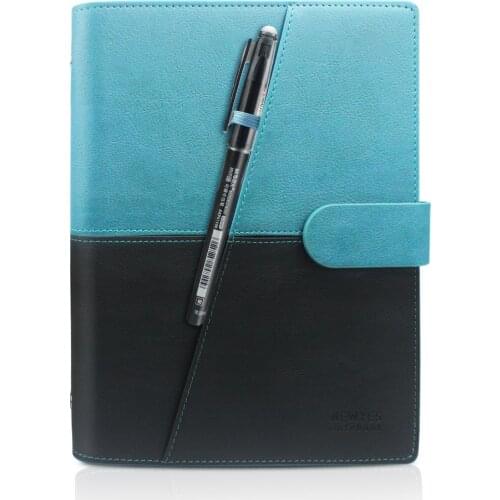 Newyes Smart Reusable Erasable Notebook Microwave Wave Cloud Erase Notepad Note Pad Lined With Pen pocketbook Dropshipping