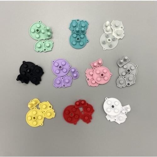 Rubber Conductive Buttons Set Replacement A B D pad for GameBoy Advance for G-B-A Silicone Start Select Keypad Repair parts