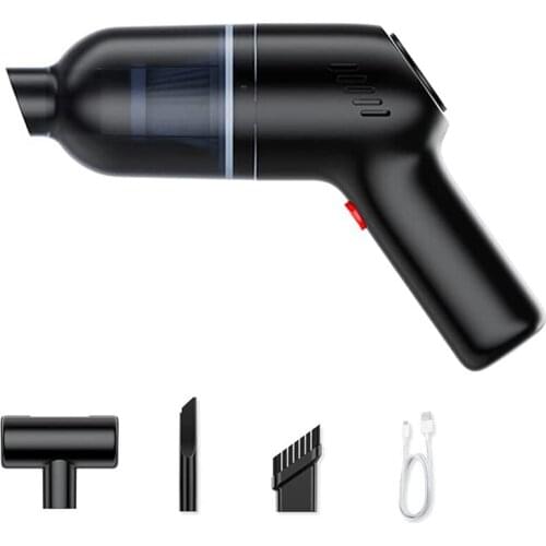 Handheld Vacuum Cleaner Battery 120W Wet And Dry Vacuum Cleaner Cordless For Office Computer Desktop Keyboard