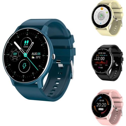 Smart Watch Men Heart Rate Sport Multifunction Full Contact Screen Smart Watch Men Women for Huawei Xiaomi