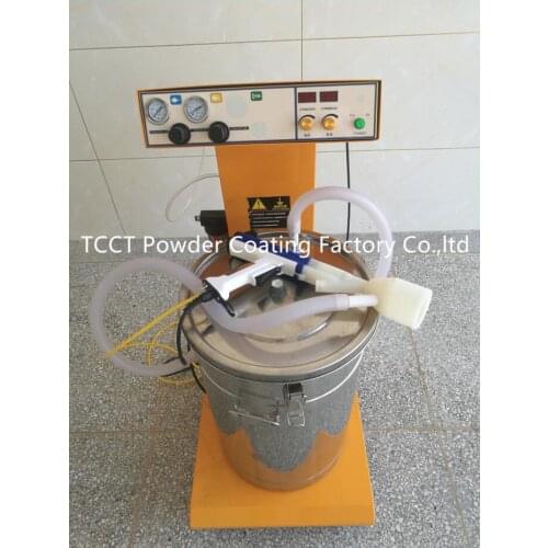 High quality Electrostatic Flocking Machine with foaming printing gun