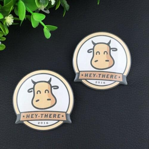 10pcs 50*50mm custom logo name tags with magnetic round button badge magnet badge holder with epoxy face Any shape name magnet