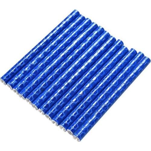 12Pcs Bicycle Wheel Rim Spoke Mount Clip Reflective Tube Warning Light Strip катафоты для велосипеда нипель для колеса Spoke