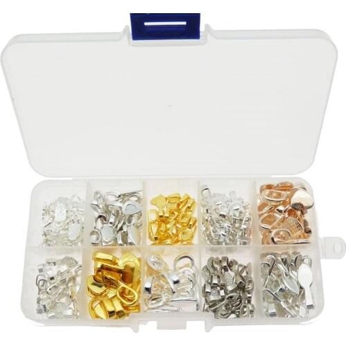 200pcs Bright color Style Spoon Glue on Bail for Earring Bails or Scrabble and Glass Pendants Charms Connector Jewelry