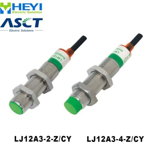 4-wire inductive proximity sensor 5pcs/LOT LJ12A3-4-Z/CY PNP proximity switch NO+NC