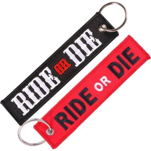 Custom Design Letters Key Tags Luggage Tag Embroidery Key Ring for Aviation, Gifts, Car Key, Bag Hanging Decorative