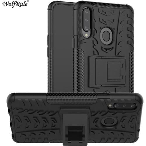 For Samsung Galaxy A20S Case Bumper TPU & PC Holder Armor Cover For Samsung Galaxy A20S Phone Case For Samsung A20S A207 6.49
