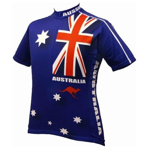Australia Breathable Cycling Clothing/Quick-Dry Bicycle Jerseys Ropa Ciclismo/Short Sleeve Bike Sportswear For Man