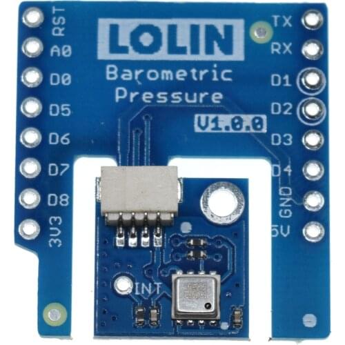 Barometric Pressure Shield V1.0.0 for LOLIN (WEMOS) D1 mini HP303B I2C digital pressure sensor module DPS310 compatible