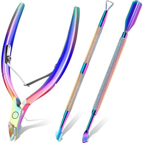 Professional Pedicure Manicure Tools Stainless Steel Cuticle Nipper Cutter Clipper Nail Tools for Nails Art Set Cuticle Remover