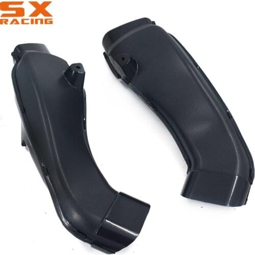 Motorcycle Black Plastic Air Intake Tube Duct Pipe For SUZUKI GSXR1000 GSXR 1000 GSX1000R 2003-2004 03 04